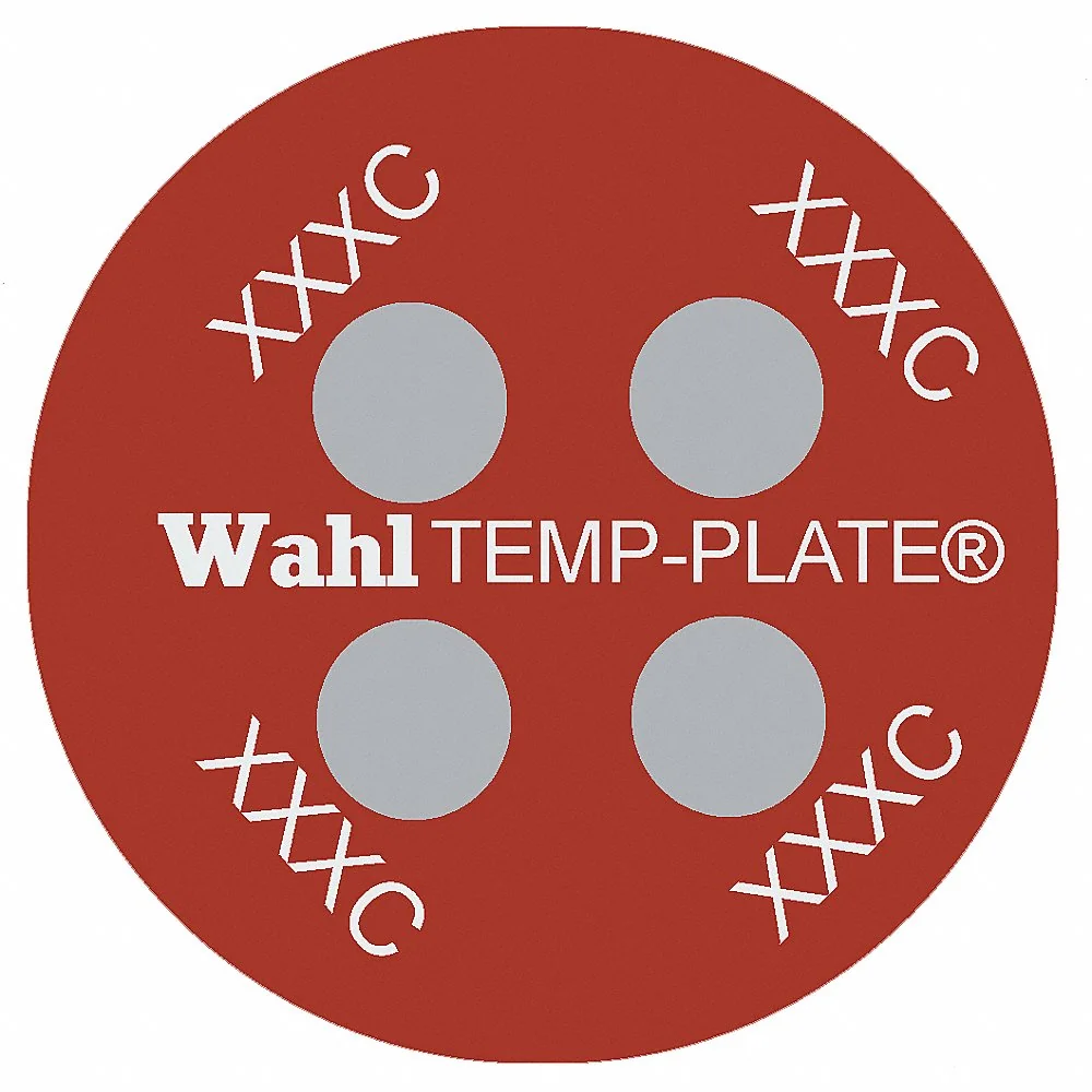 WAHL 442-087C Non-Reversible Temp Indicator, Round Dot, 4 Points, 10 Pack | CU8CVN 6EAC4