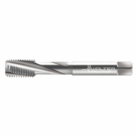 WALTER TOOLS 2046210-M12 Spiral Flute Tap, M12X1.75 Thread Size, 23 mm Thread Length, 110 mm Length | CU9EMD 426Y29