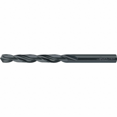 WALTER TOOLS 5058569 Jobber Length Drill Bit, 10 mm Drill Bit Size, 87 mm Flute Length, High Speed Steel | CU8PFB 60FT41