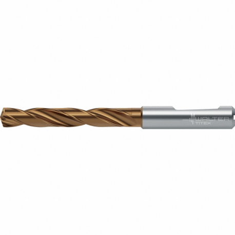 WALTER TOOLS 7377486 Jobber Length Drill Bit, 6.20 mm Drill Bit Size, 91 mm Overall Length, Carbide | CU8RLC 60FM89