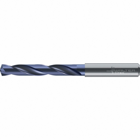 WALTER TOOLS 7462136 Jobber Length Drill Bit, 8.90 mm Drill Bit Size, 103 mm Overall Length, Carbide | CU8TGY 60FR44