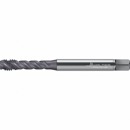 WALTER TOOLS 7569270 Spiral Flute Tap, 5/16 Inch Thread Size, 0.4720 Inch Thread Length, 3.543 Inch Length | CU9DTW 60HE72