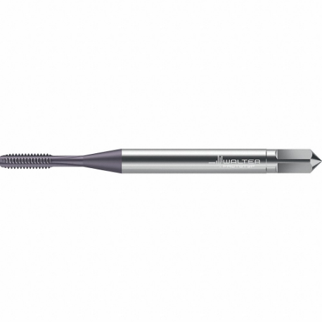 WALTER TOOLS 7569435 Straight Flute Tap, #2-56 Thread Size, 0.2760 Inch Thread Length, 1.7720 Inch Length | CU9AYT 60HC62
