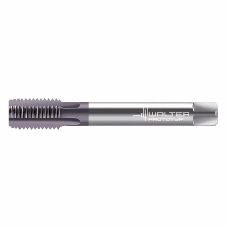 WALTER TOOLS 8136417-M10X1 Straight Flute Tap, M10X1 Thread Size, 14 mm Thread Length, 90 mm Length | CU9BBM 427J81