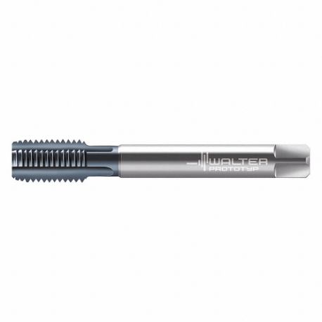WALTER TOOLS AE2236416-UNC1/2 Straight Flute Tap, 1/2-13 Thread Size, 23 mm Thread Length, 110 mm Length | CU9AYZ 427V99