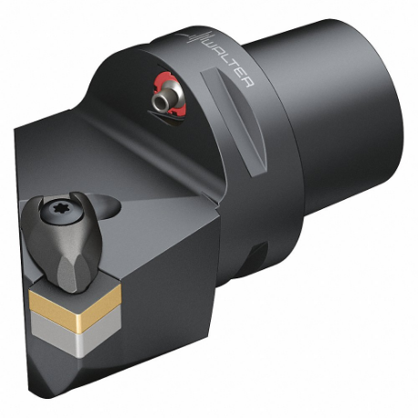 WALTER TOOLS C4-DSKNL-27050-12 Indexable Cutting Unit Head for External Turning, Left Hand, 77.05 mm Overall Length | CU8FAD 56PN48