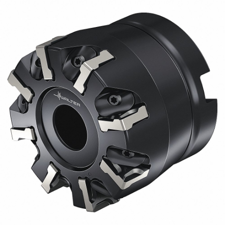 WALTER TOOLS M2136-063-B22-08-06 Indexable Face Mill, 0.8660 Inch Arbor Dia, 90 Deg. Side Cutting Edge Angle | CU8HWT 56MX71