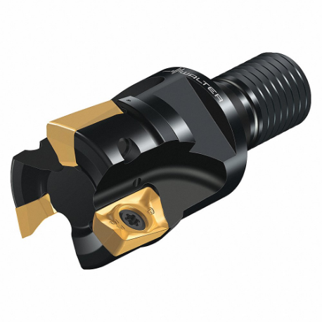 WALTER TOOLS M5130.038-T36-04-15 Indexable Square End Mill, 1 1/2 Inch Max. Cutting Dia, Screw On, T36 Connection Size | CU8ELA 56MR87