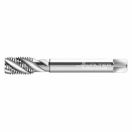 WALTER TOOLS P20569-M16 Spiral Flute Tap, M16X2 Thread Size, 20 mm Thread Length, 110 mm Length, D5/D6 | CU9ERZ 428W39