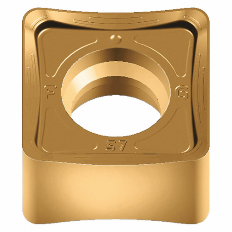 WALTER TOOLS SNMX160620-D27 WKP35G Square Milling Insert, 0.6300 Inch Inscribed Circle, 0.0790 Inch Corner Radius | CU8MGJ 56RT21