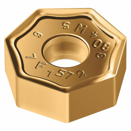 WALTER TOOLS XNGU0705ANN-F57 WKP35G Heptagon Milling Insert, 0.5710 Inch Inscribed Circle, 1/32 Inch Corner Radius | CU8LCA 56RP31