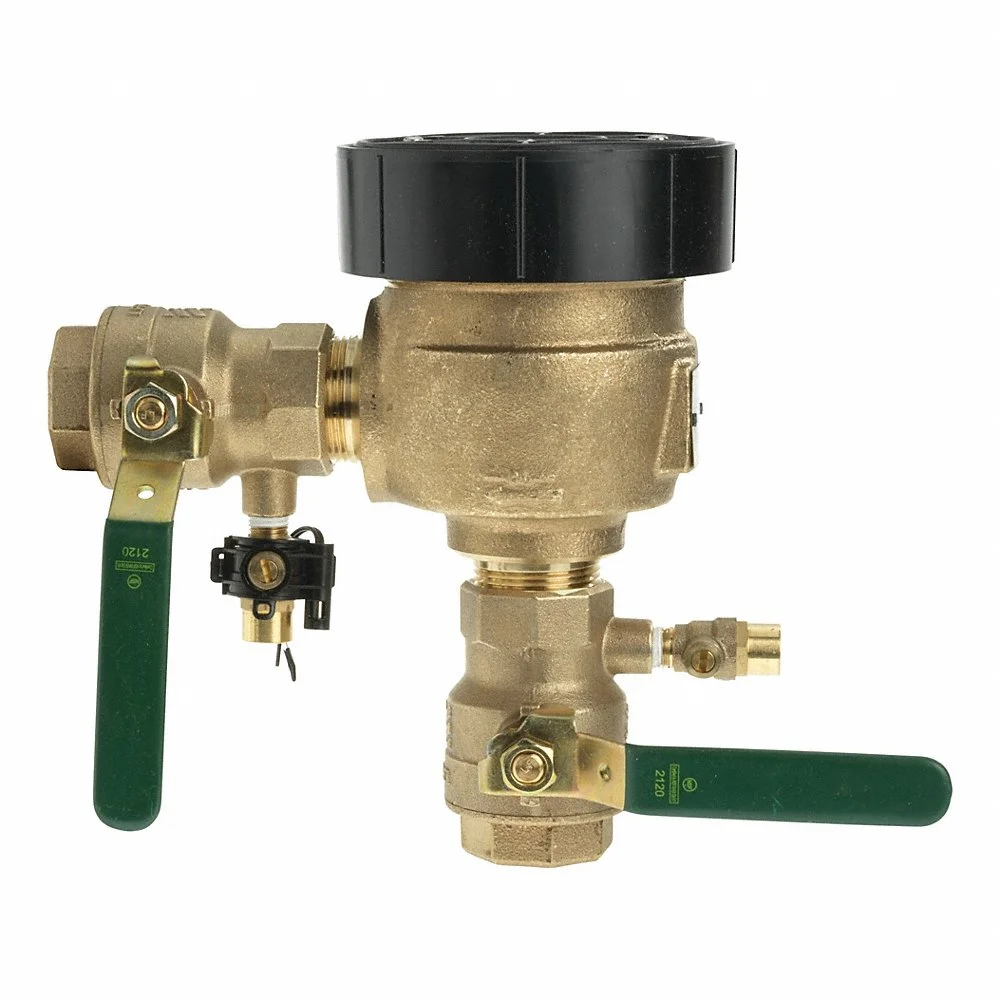 WATTS 1 1/2 800M4-QT Vacuum Breaker, 1 1/2 Inch Size, Female Threaded Connection, Bronze, 5 Inch Width | CU9TYD 793HP3