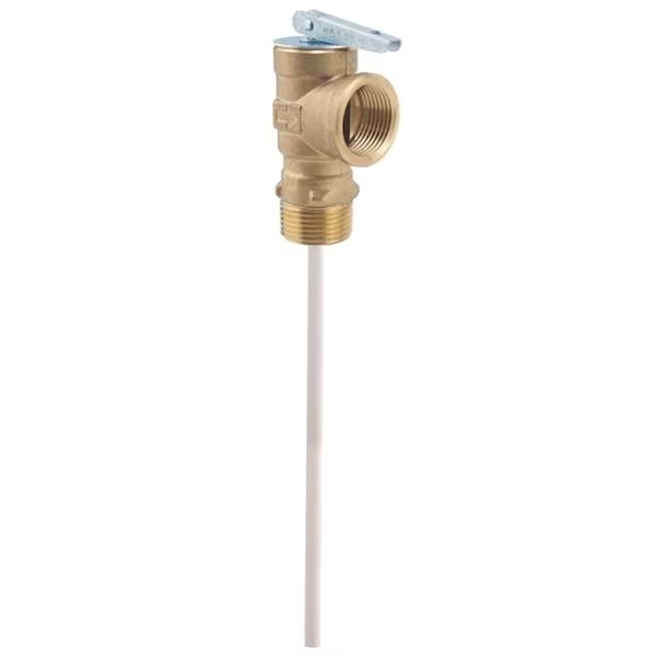 Relief Valve, 3/4 Inch MNPT x FNPT, 75 to 150 PSI Operating, Brass