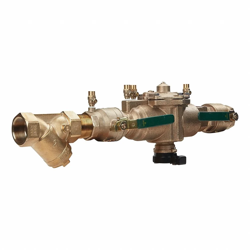 WATTS 2 LF009M2-QT-S Backflow Preventer, LF009, 2 in, NPT, Lead Free Cast Copper Silicon Alloy | CU9TUM 793HL8
