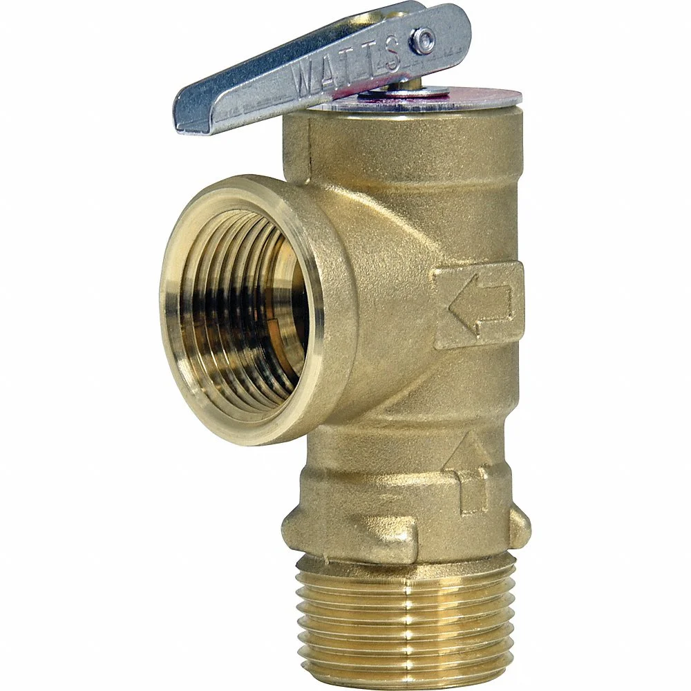 WATTS 3/4 LF L100XL 150-210 Temperature Pressure Relief Valve, NPT, NPT, 3/4 Inch Inlet Size, 3/4 Inch Outlet Size | CU9TYM 794JV0