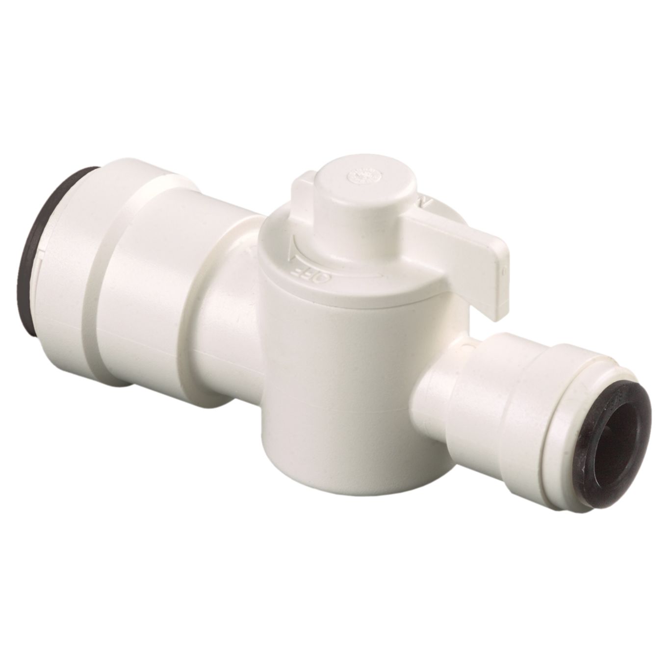 WATTS 3555-1008 Straight Valve, 1/2 Inch x 3/8 Inch Size, Plastic | BR9EVN 0959191