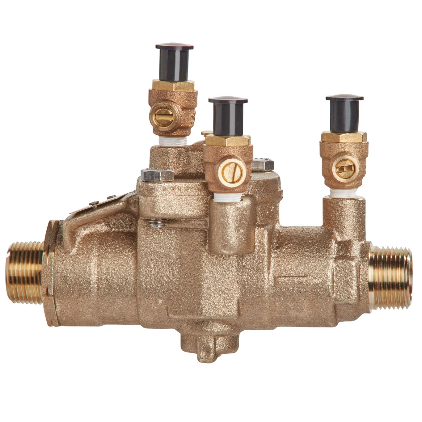 WATTS 4000B-LBV 1 Backflow Preventer Assembly, Ball Valve, 1 Inch Size, Bronze | CA6UAC 0437002