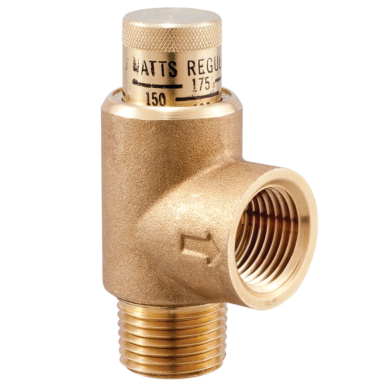WATTS 530C-STD 1/2 Pressure Relief Valve, 1/2 Inch Size, 180 Deg. F, 150 Psi Relief Pressure | BP3KGY 0371271