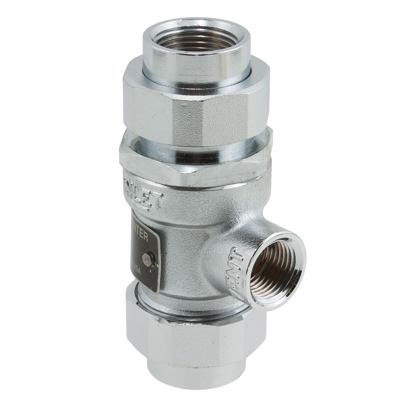 WATTS 9DM3-SC Dual Check Valve, Inline, 1/2 Inch Size, Brass | CC7JFT 0061970