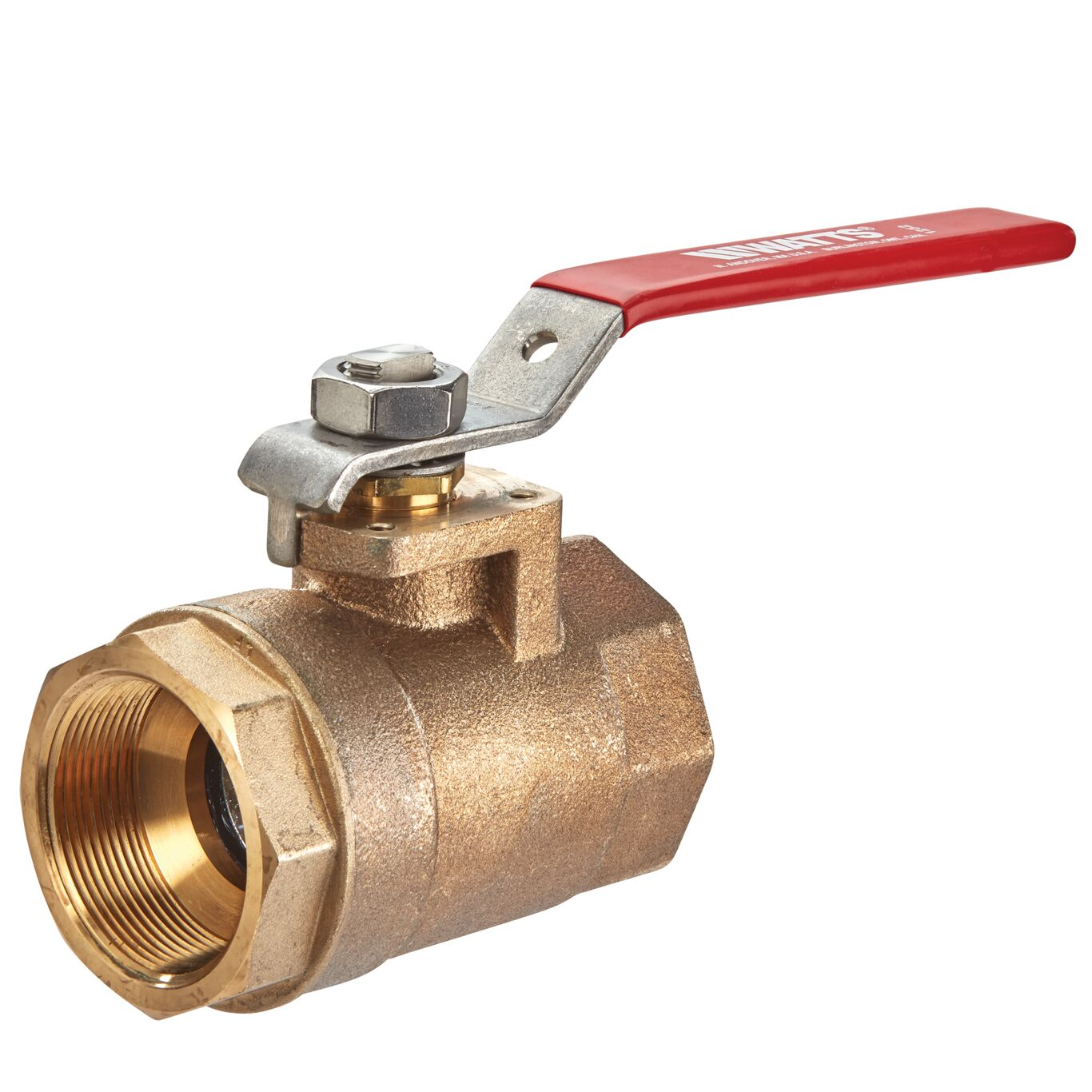 WATTS B6400-SS-SH Ball Valve, 2 Inch Inlet, 450 Deg. F Max. Temp., 600 Psi | BZ2XUH 0393732