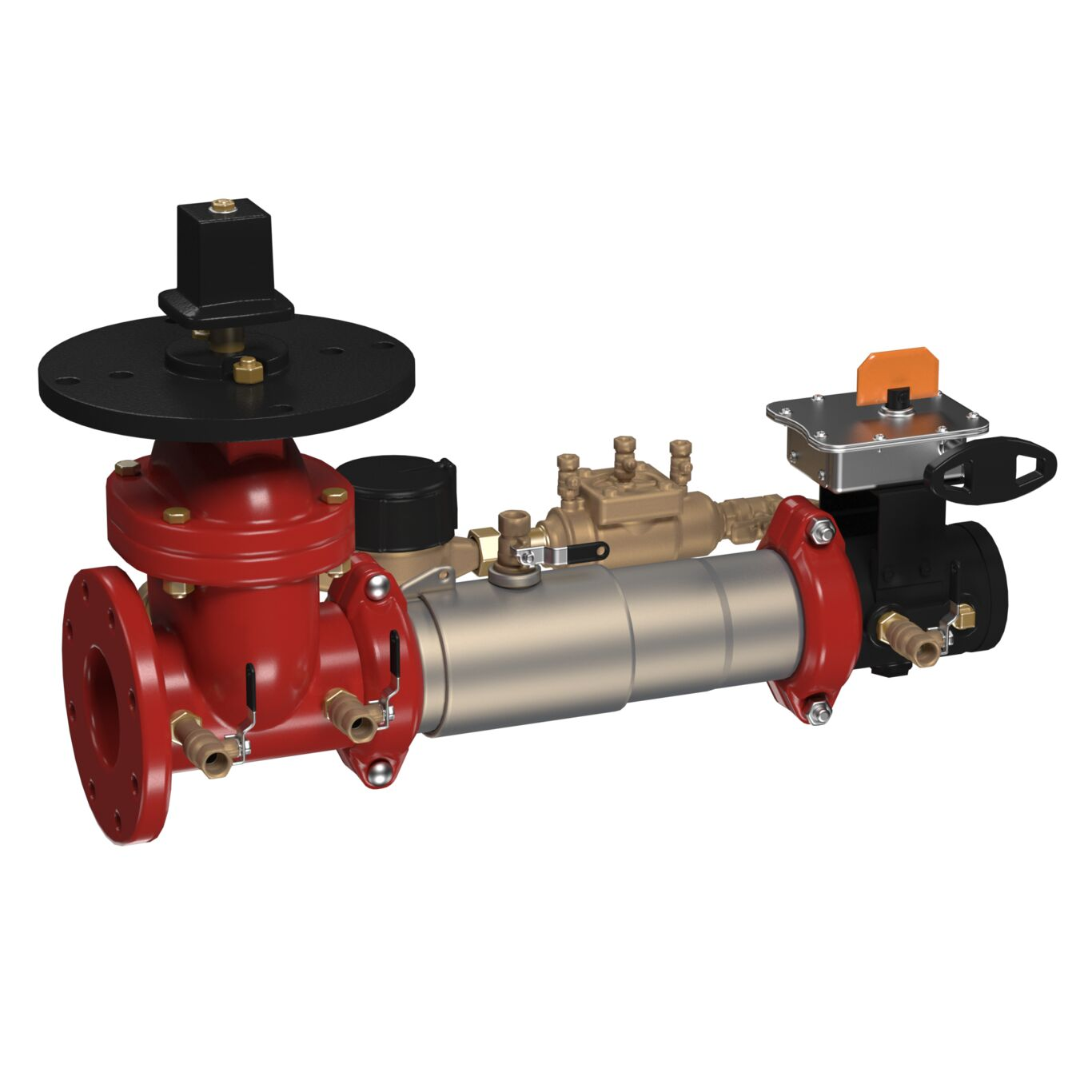 WATTS C300-PIVXBFG-GPM 3 Backflow Preventer Assembly, Grooved Gear Butterfly Valve, 3 Inch Size | CC3MJW 0112142