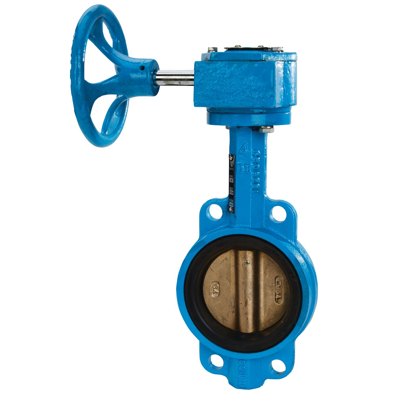 WATTS DBF-04-121-1G-M2 2 Domestic Wafer Butterfly Valve, 214 In. Lbs. Torque, 2 Inch Inlet | BY6TZN 0525339