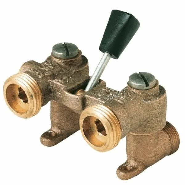 Washing Machine Shut-Off Valve With Ball-Type Construction
