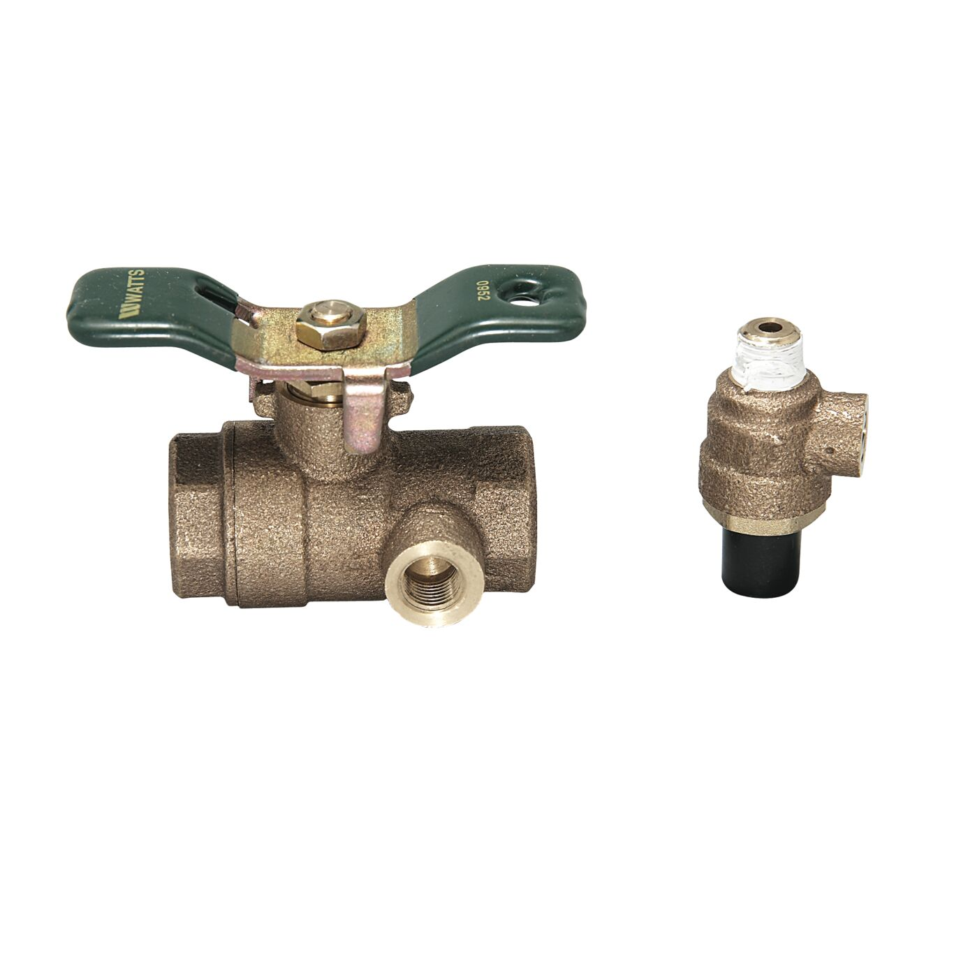 WATTS LFFBV-TC-TH 1/2 Ball Valve, 1/2 Inch Inlet, 350 Deg. F Max. Temp., 600 Psi | CB3JXQ 0792512