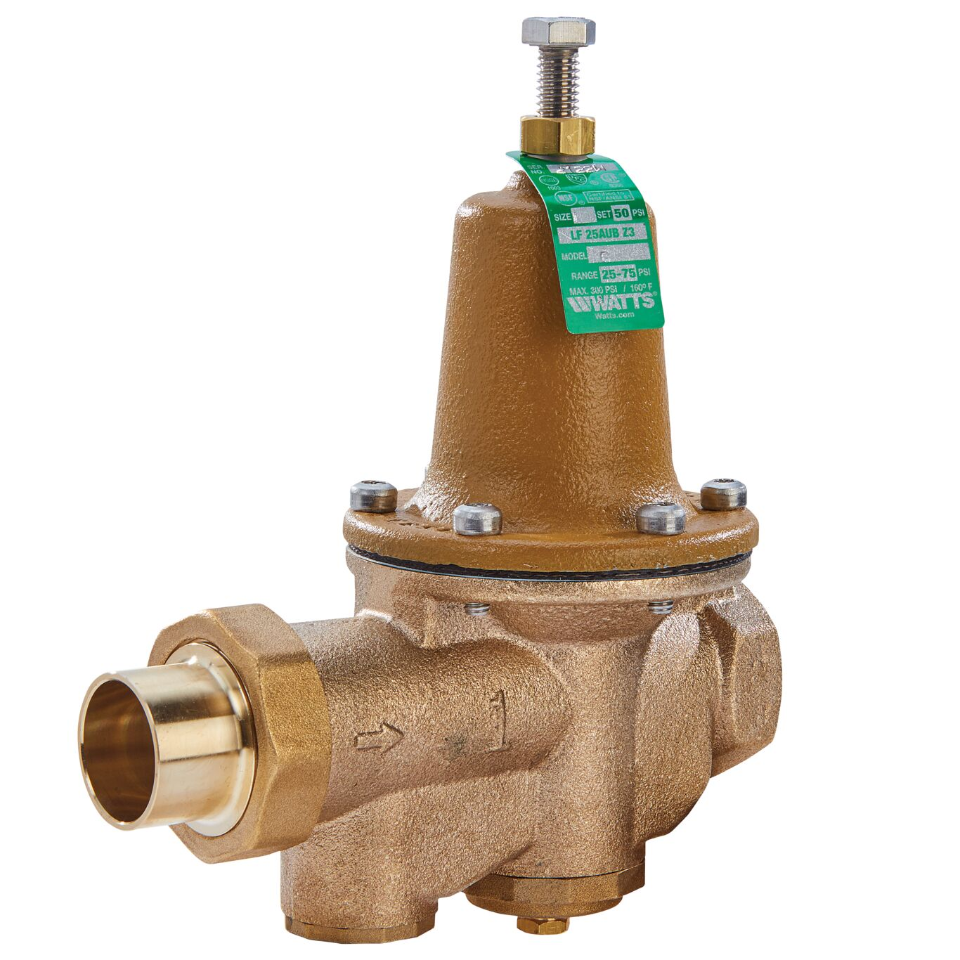 WATTS LF25AUB-S-G-Z3 1 2