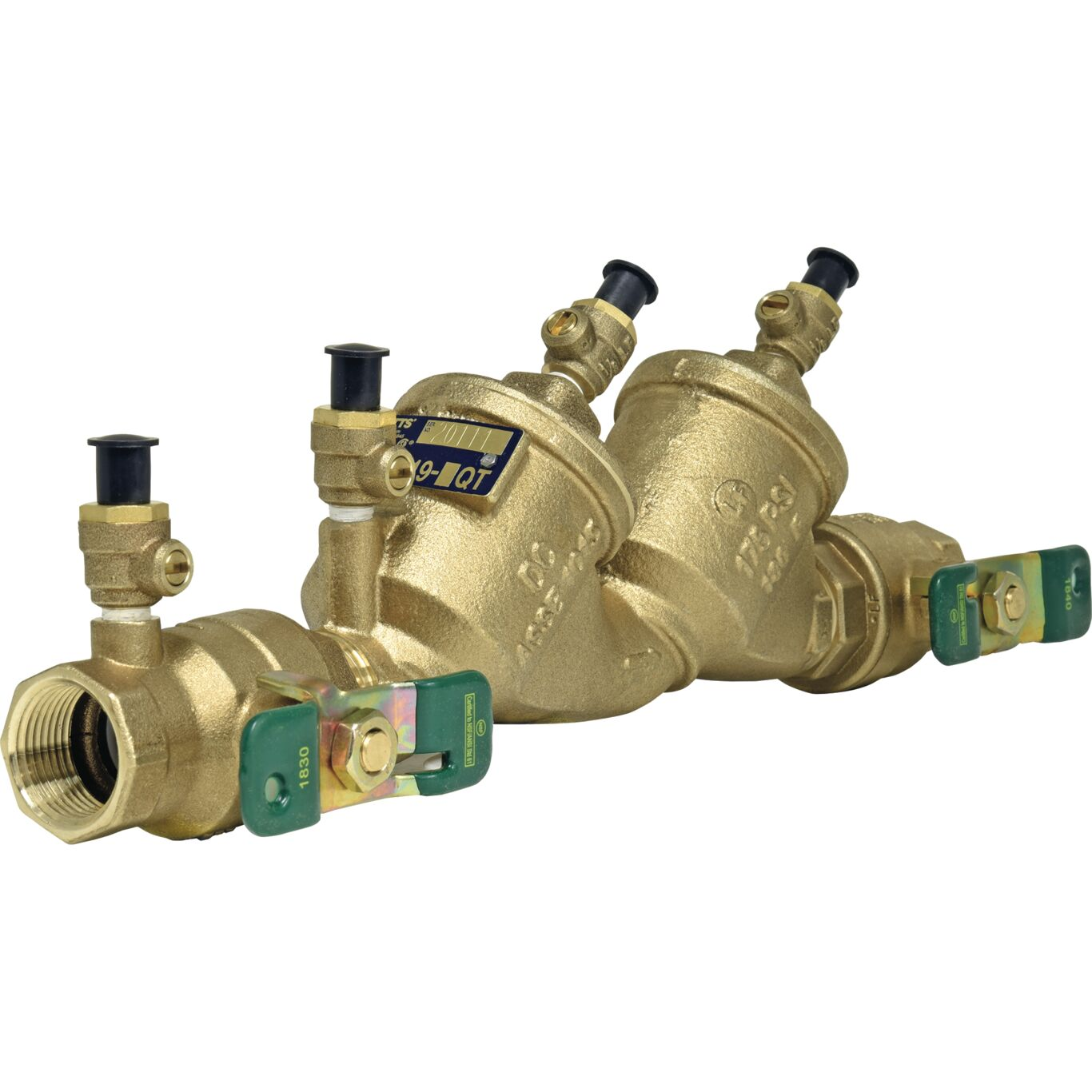 WATTS LF719-QT 1 Quarter Turn Ball Valve, Inline, 1 Inch Size, Bronze | BY7GGZ 0065303