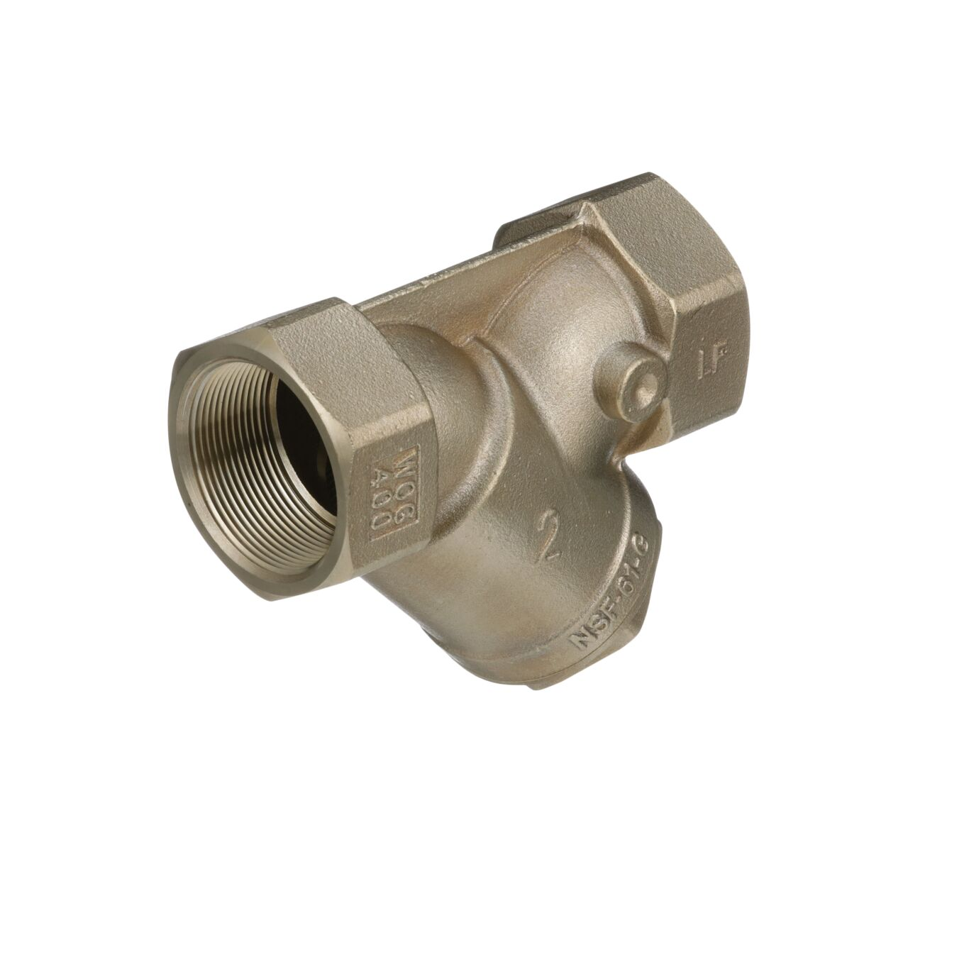 WATTS LF777SI 2 Wye Strainer, Inlet Size 2 Inch, Operating Temperature 178 Degrees C, 27.6 Bar | BY7QGQ 0379116