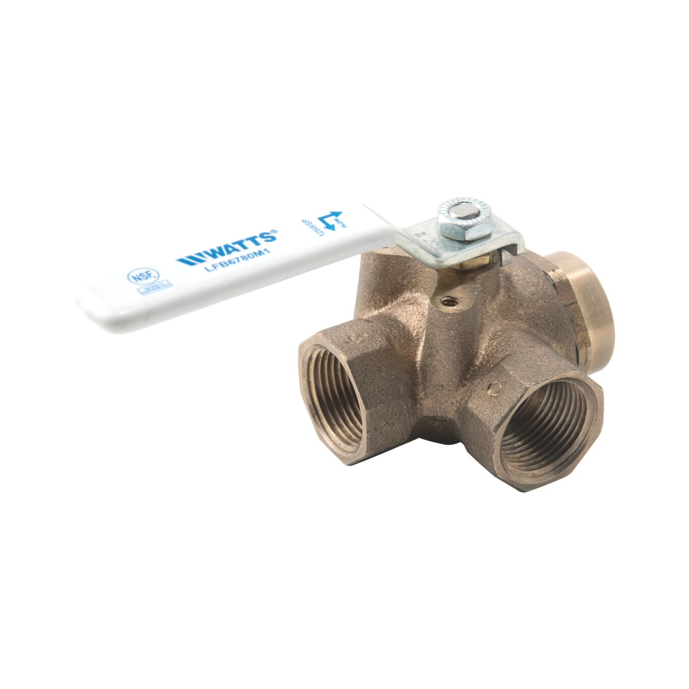 WATTS LFB6780M1 2 Ball Valve, 2 Inch Inlet, 350 Deg. F Max. Temp., 400 Psi | CC2YMF 0555224