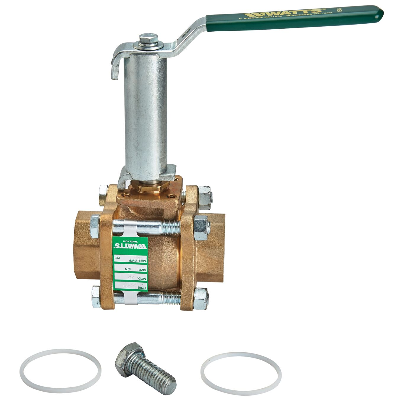 WATTS LFB6800-XH 1/4 Ball Valve, 1/4 Inch Inlet, 450 Deg. F Max. Temp., 600 Psi | BY9WFA 0123223