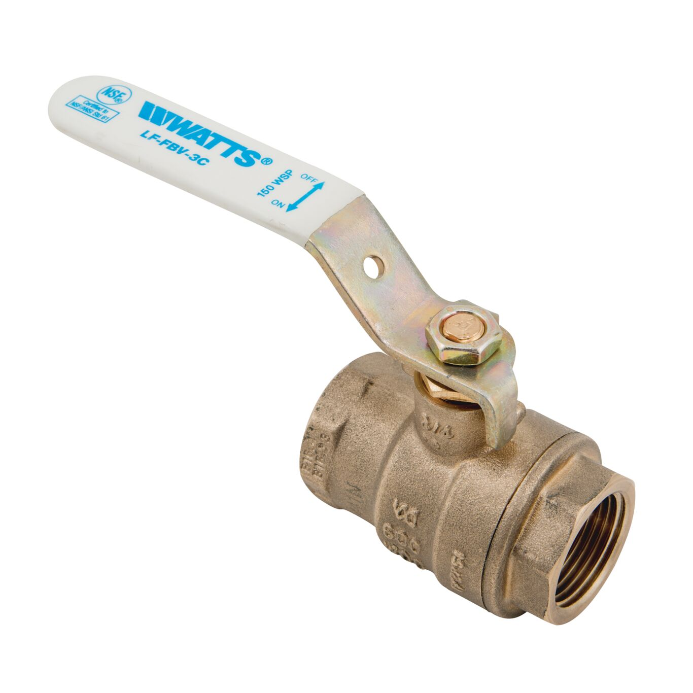 WATTS LFFBV-3C 4 Ball Valve, 4 Inch Inlet, 400 Deg. F Max. Temp., 250 Psi | CB2TZK 0555096