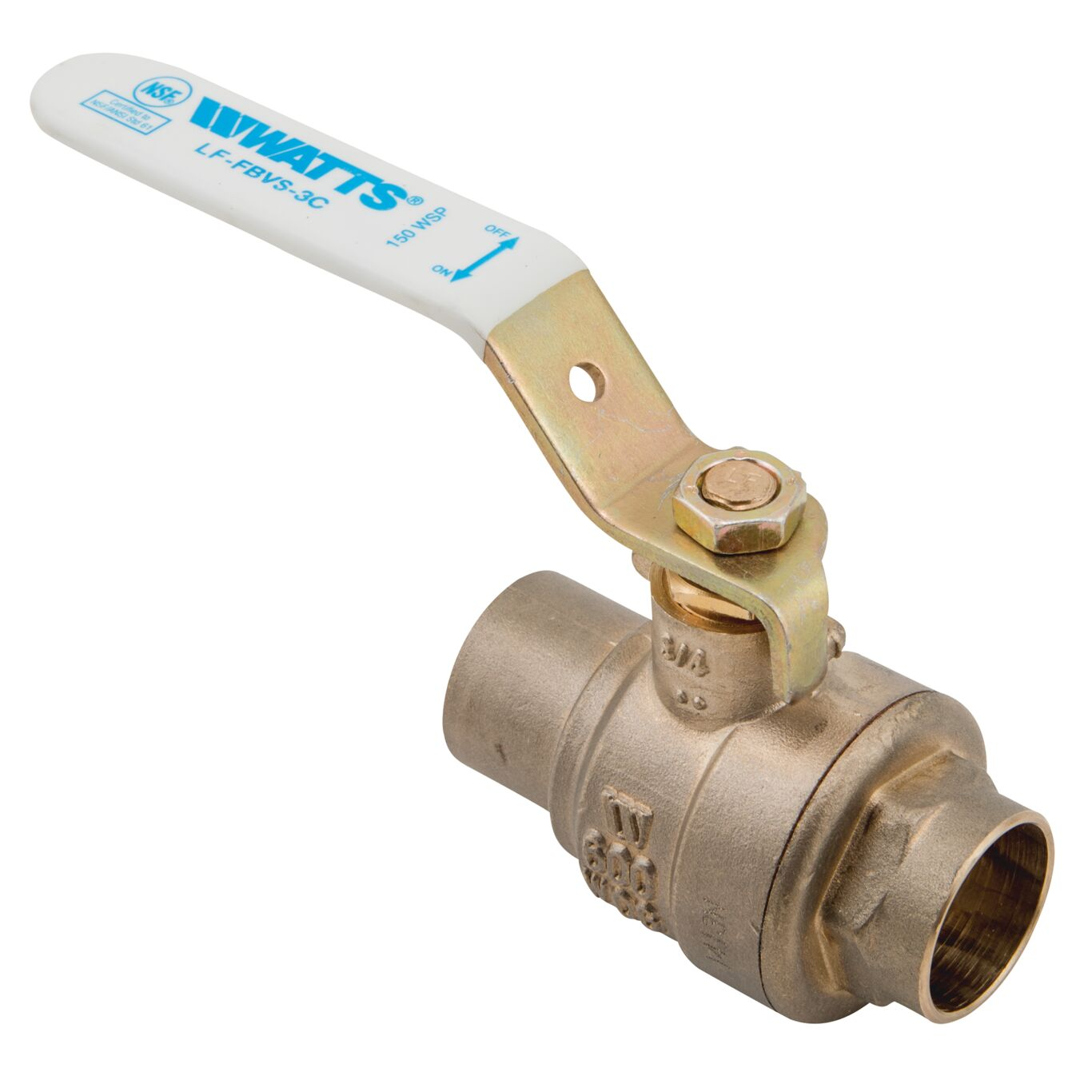 WATTS LFFBVS-3C 2 Ball Valve, 2 Inch Inlet, 600 Psi | BY6QZU 0555115