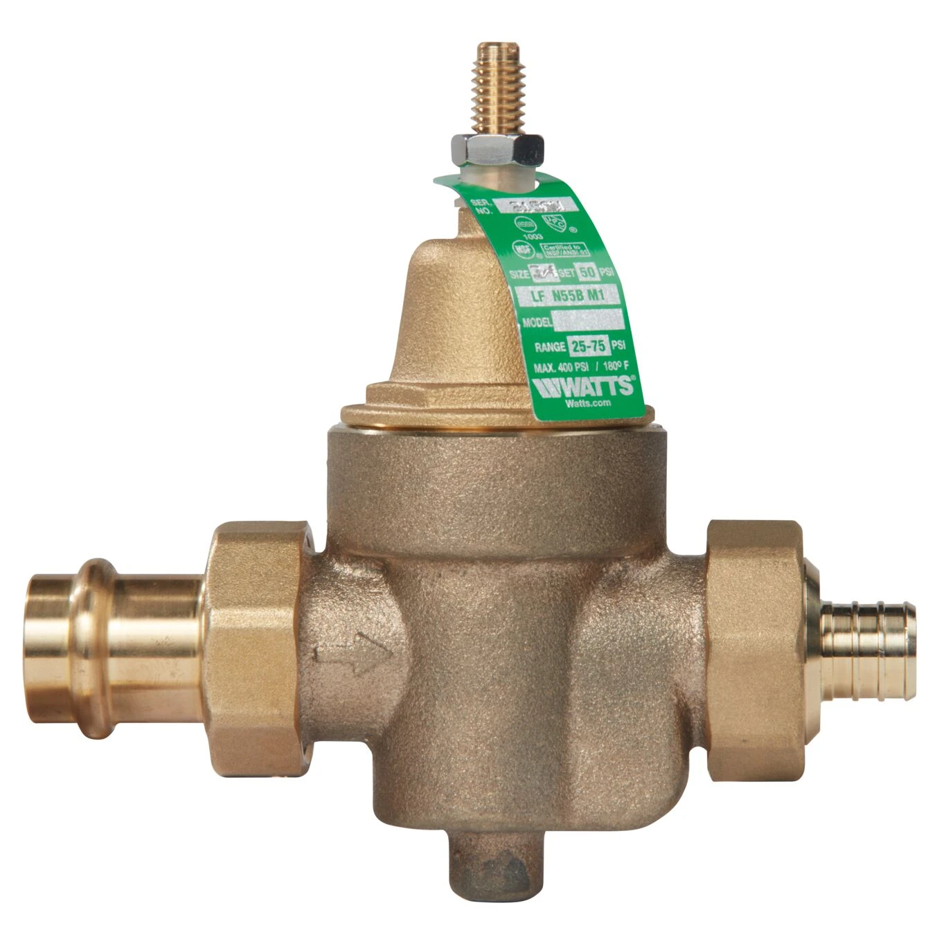 WATTS LFN55BM1-DU-PR-PEX 3/4 3