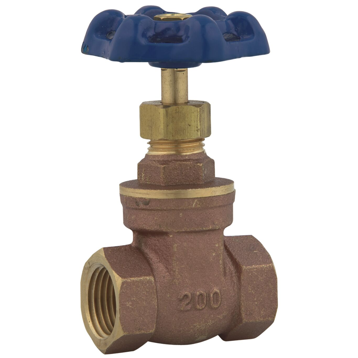 WATTS LFWGV 1/2 Gate Valve, 1/2 Inch Inlet, 180 Deg. F Max. Temp., 200 Psi | CA4BVJ 0555158