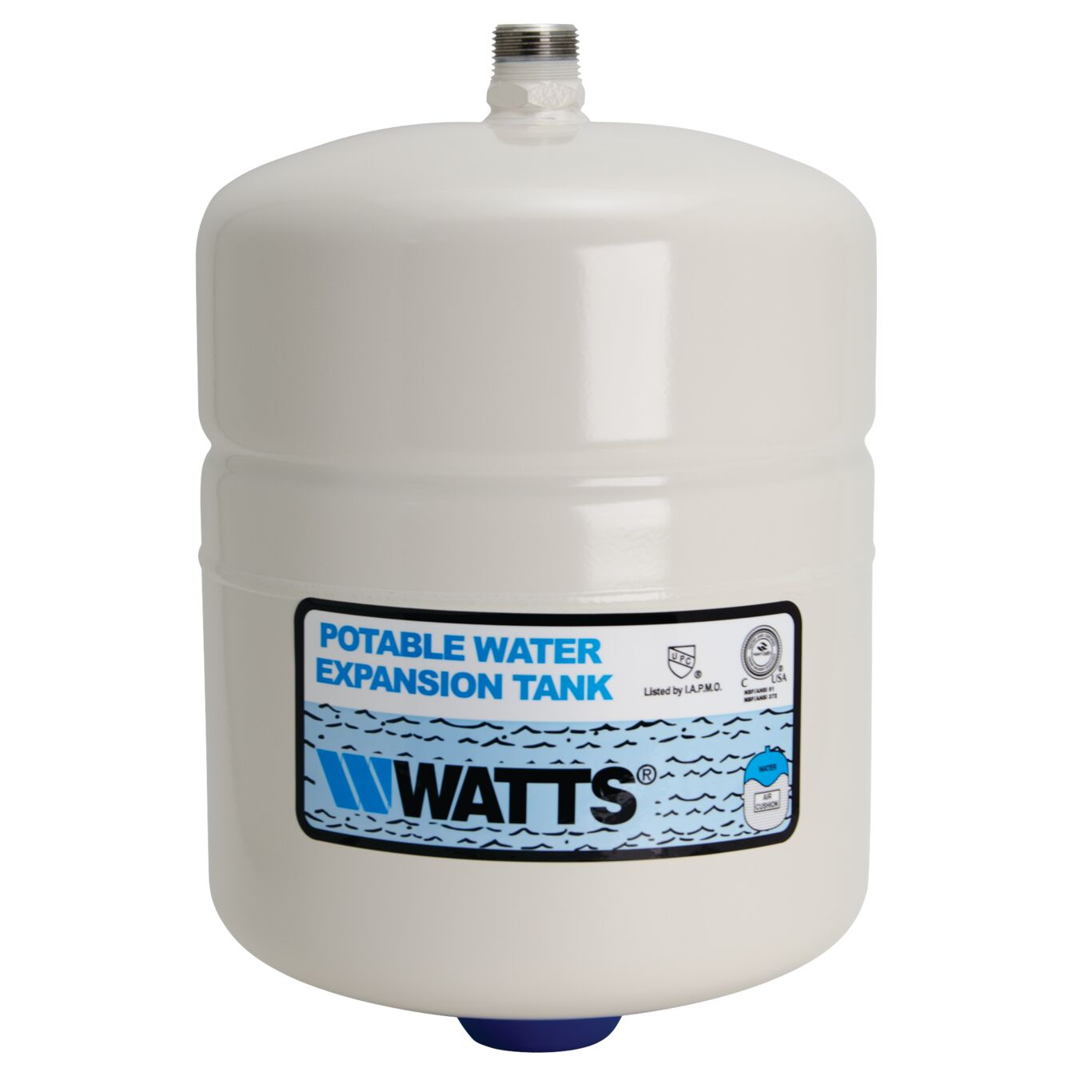 WATTS PLT-5 Potable Water Expansion Tank, 3/4 Inch Inlet | BP4UUK 0067370