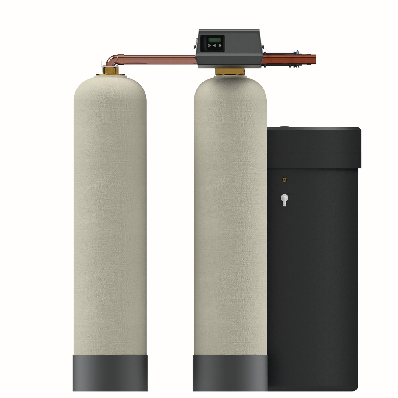 WATTS PWS15T171E21 Water Softening System, 25 Gpm Flow Rate, 1 1/2 Inch Inlet | BP7UBG 7100062