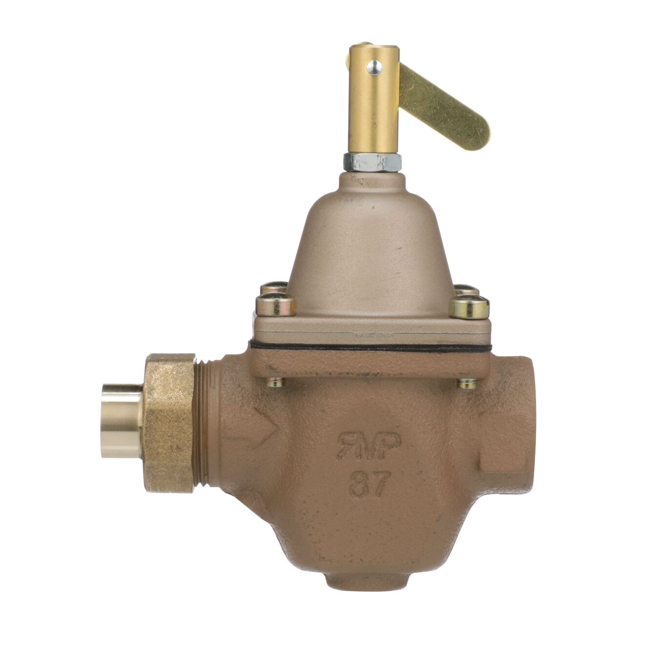 WATTS S1156F-STD Hydronic Pressure Reducing Valve, 1/2 Inch Inlet, 6.8 Bar Pressure | BP6EAZ 0386450