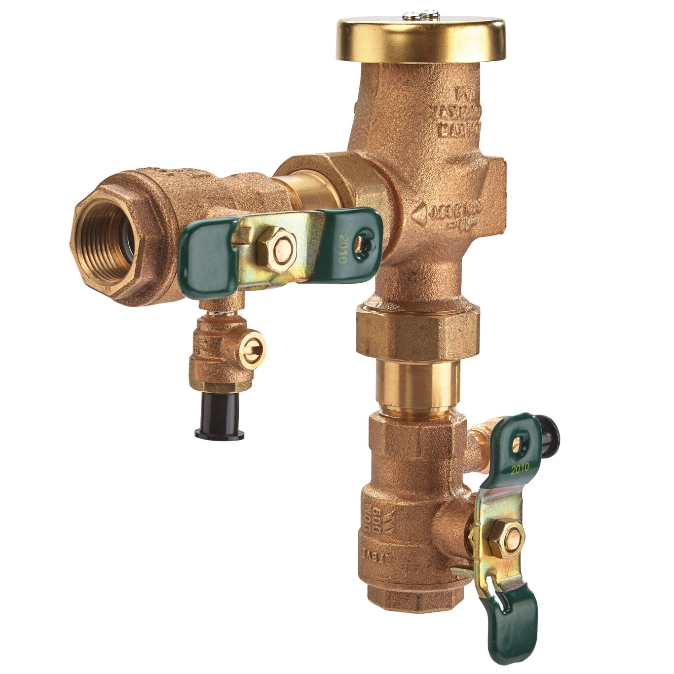 WATTS U800M4-FR 3/4 Resistant Pressure Vacuum Breaker, 3/4 Inch Size, Bronze | CC6ZPE 0388007