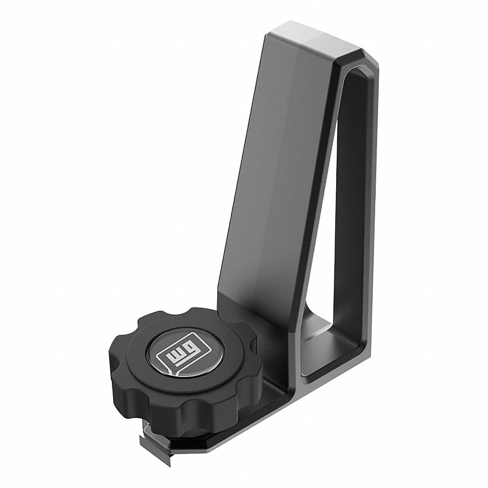 Cargo Stop, 6 13/32 Inch Wd, 6 13/32 Inch Overall Ht, 2 5/16 Inch Lg, Black