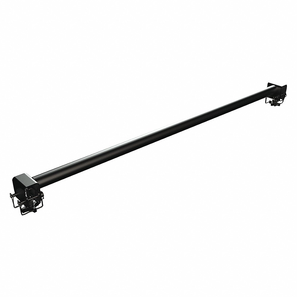 Truck Rack Cross Member, Steel, Black
