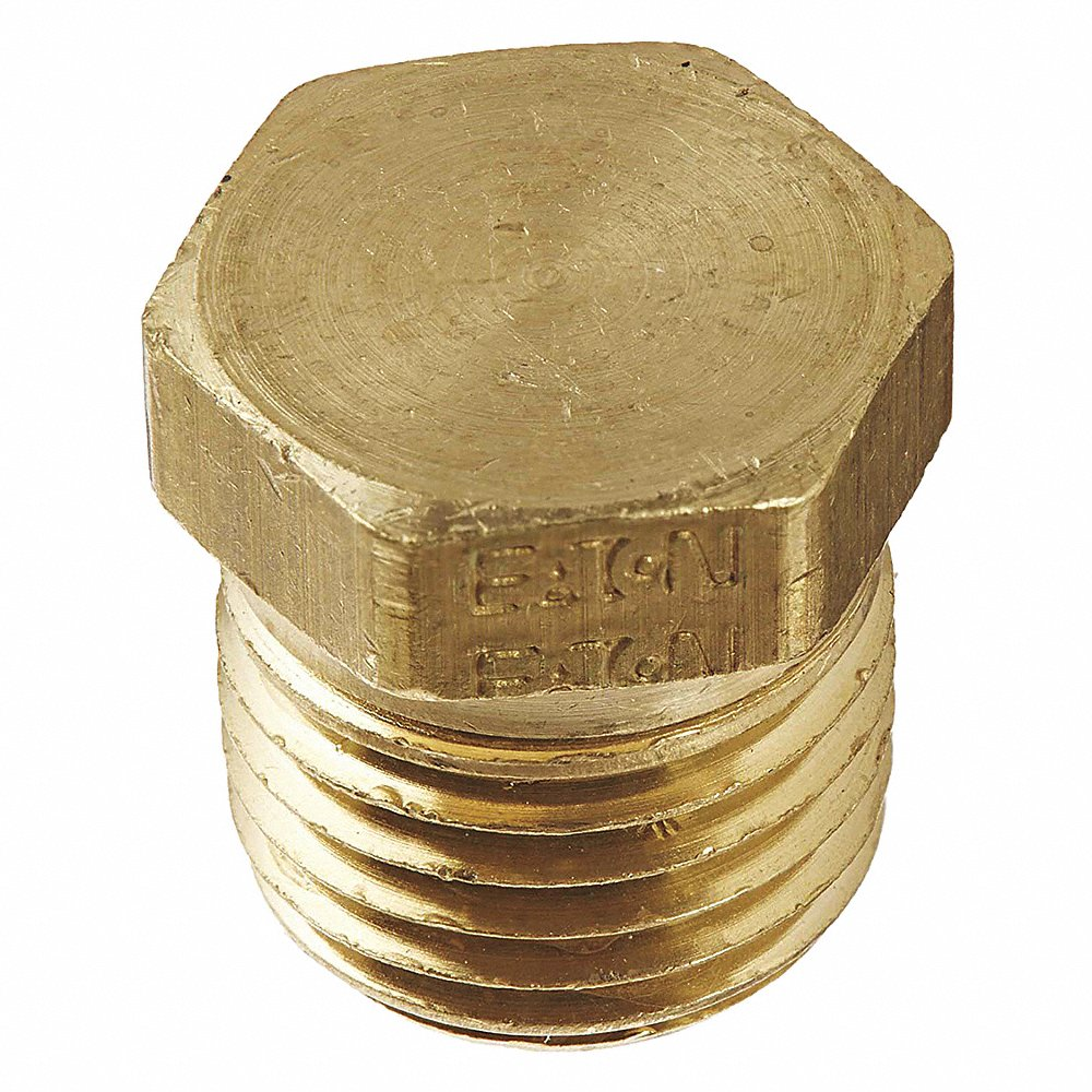WEATHERHEAD 3152X4 Hydraulic Hose Adapter, 1/4 Inch Size, Male, Brass | CJ2MKM 55DV44