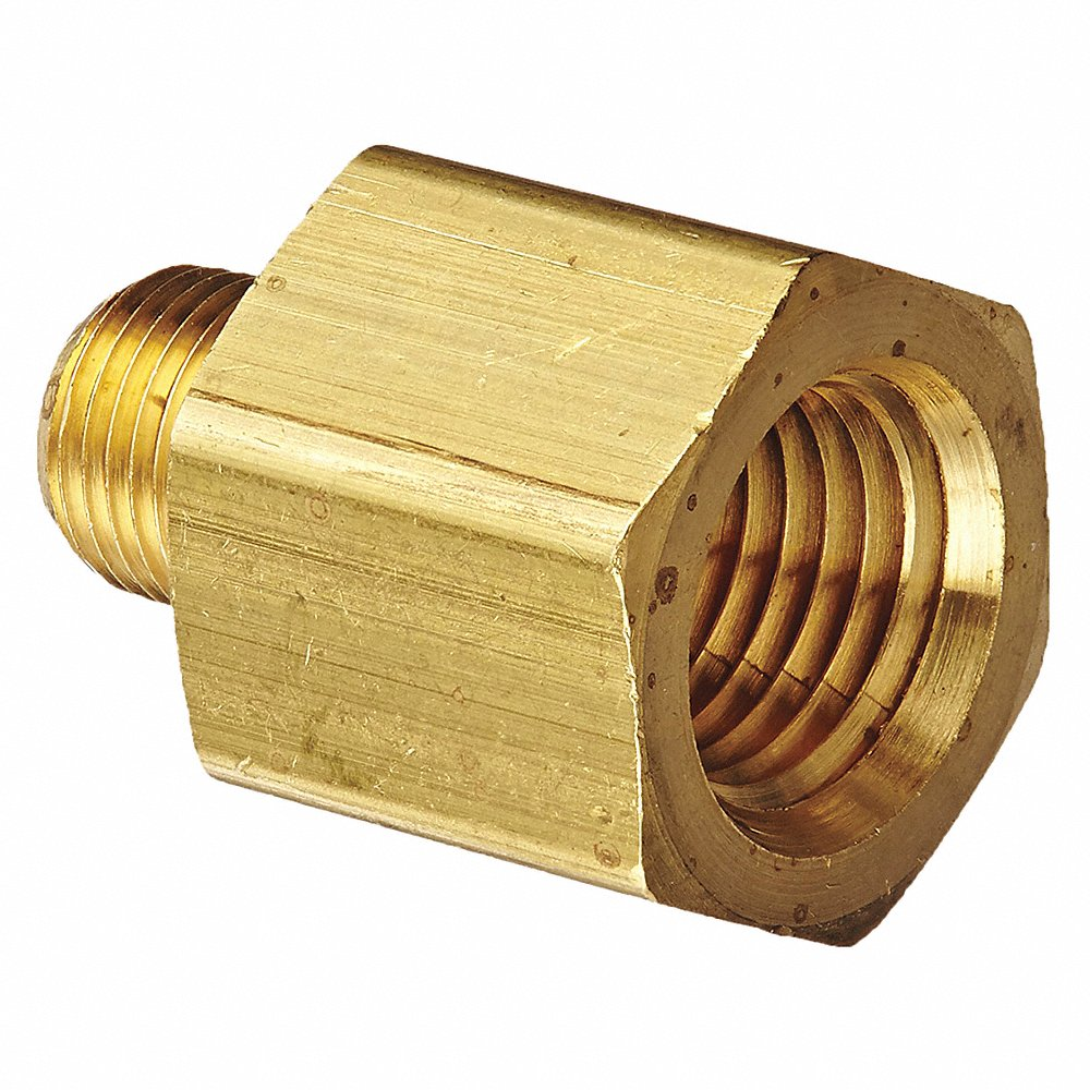 WEATHERHEAD 3200X4X2 Hydraulic Hose Adapter, 1/4 x 1/8 Inch Size, Female, 1.06 Inch Overall Length | CJ2MKN 55DV49