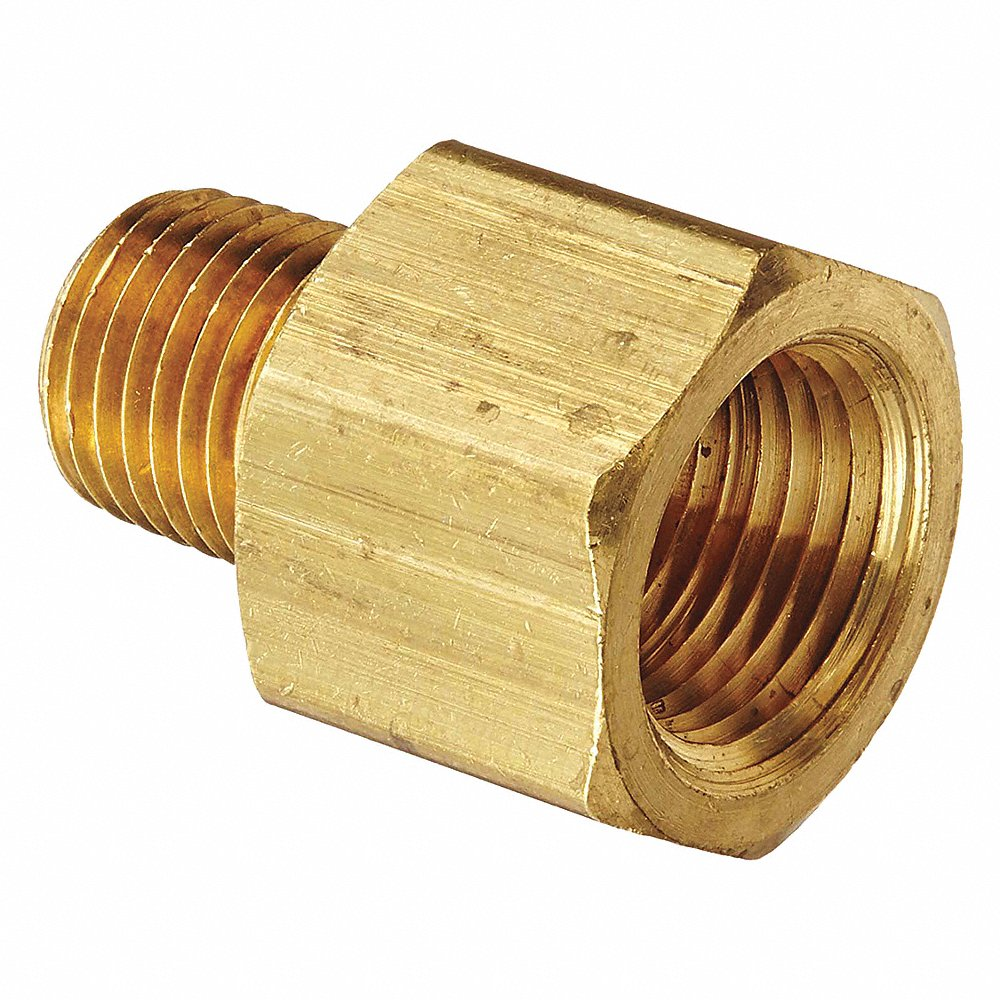 WEATHERHEAD 3200X6X4 Hydraulic Hose Adapter, 3/8 x 1/4 Inch Size, Female, 1.25 Inch Overall Length | CJ2MKQ 55DV51