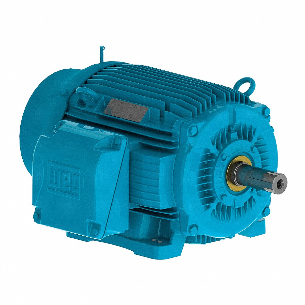 Motor, 3 Phase, 15 Hp, 1765 460V, 254t Eff 92.4