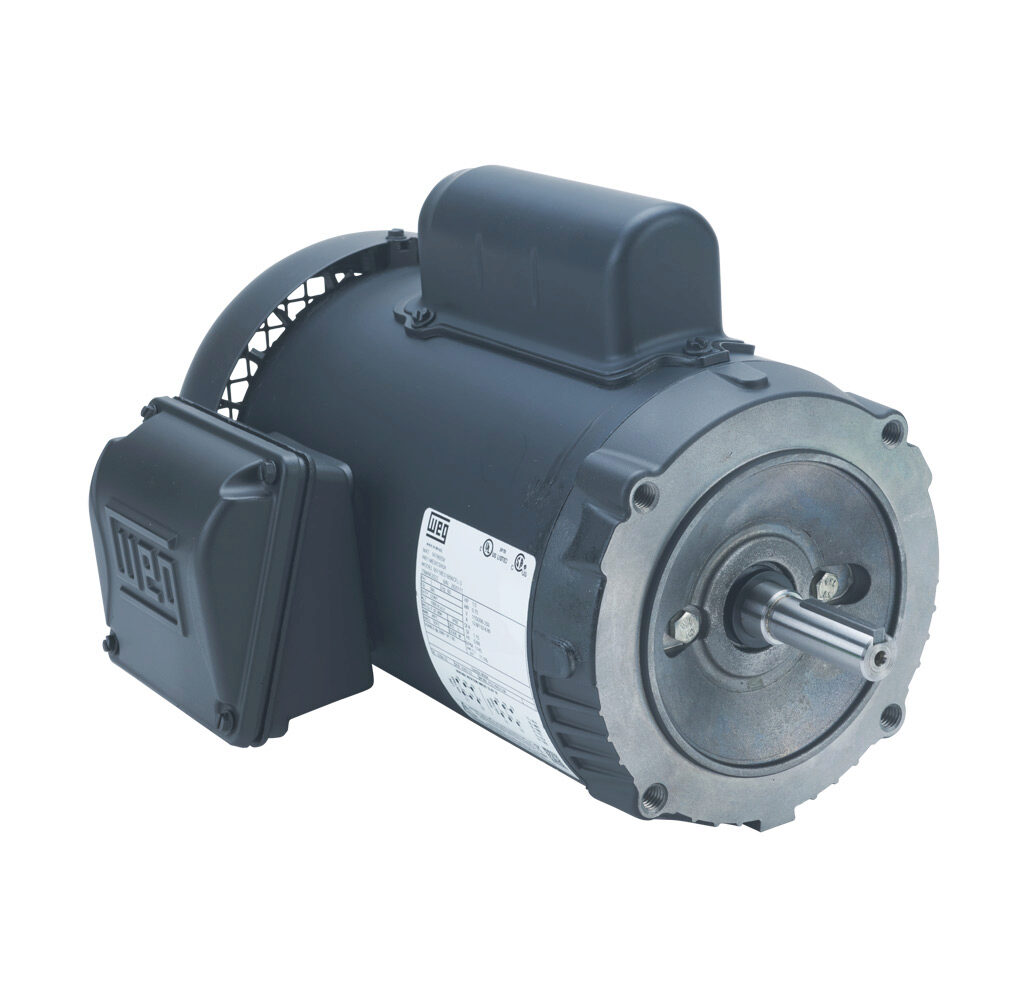 WEG 00118ES1B56CFL-S Electric Motor, 1Hp, 60Hz, 1800 Rpm | BB9JZL