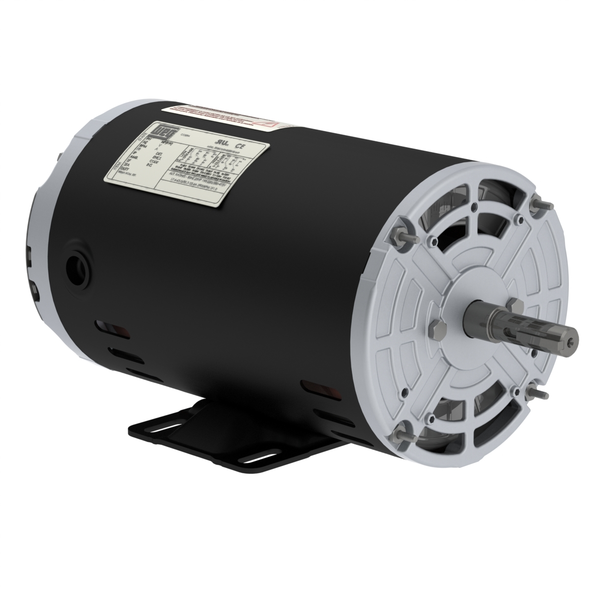 WEG 00118OT3J56-S Electric Motor, 1Hp, 60Hz, 1800 Rpm | BC3GYP