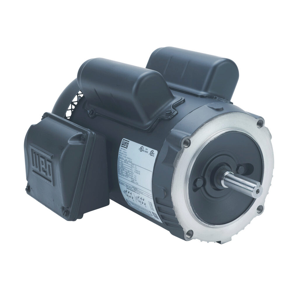 WEG 00136ES1B56CFL-S Electric Motor, 1Hp, 60Hz, 3600 Rpm | BB9TTR